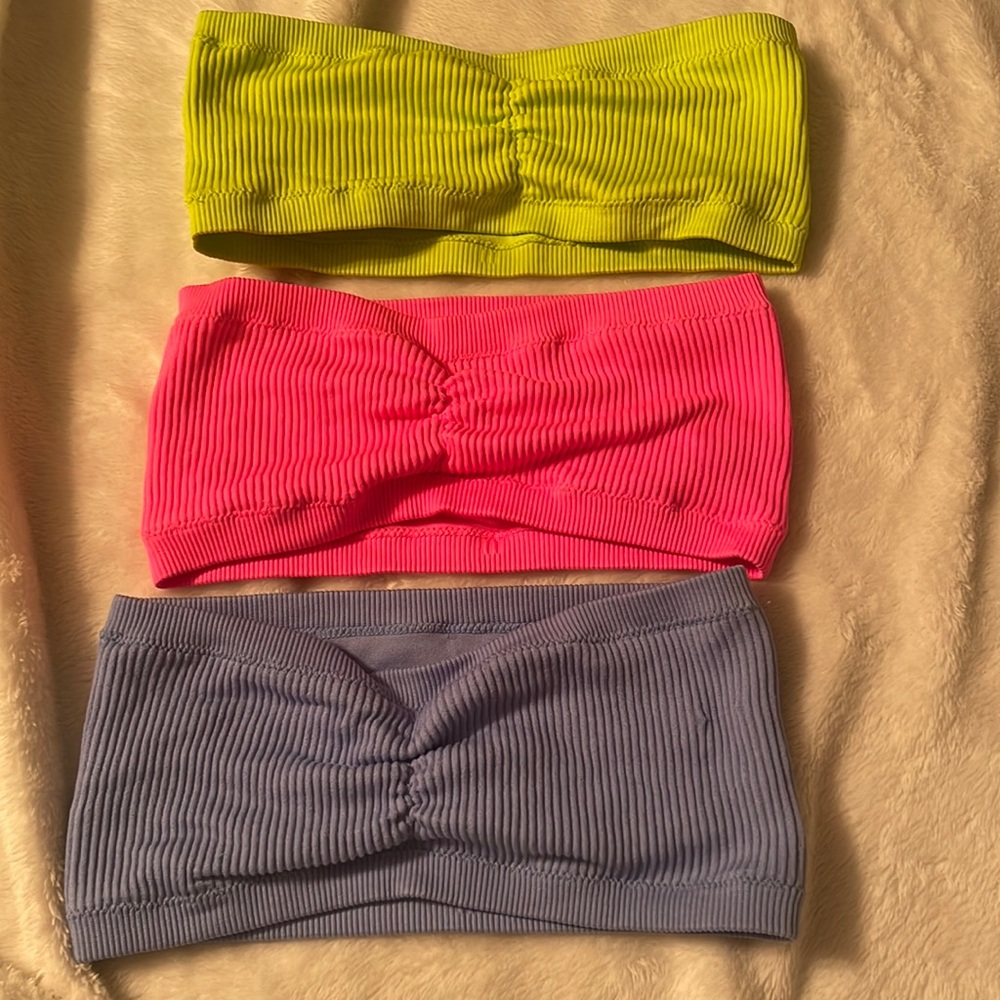 3 set strapless bras